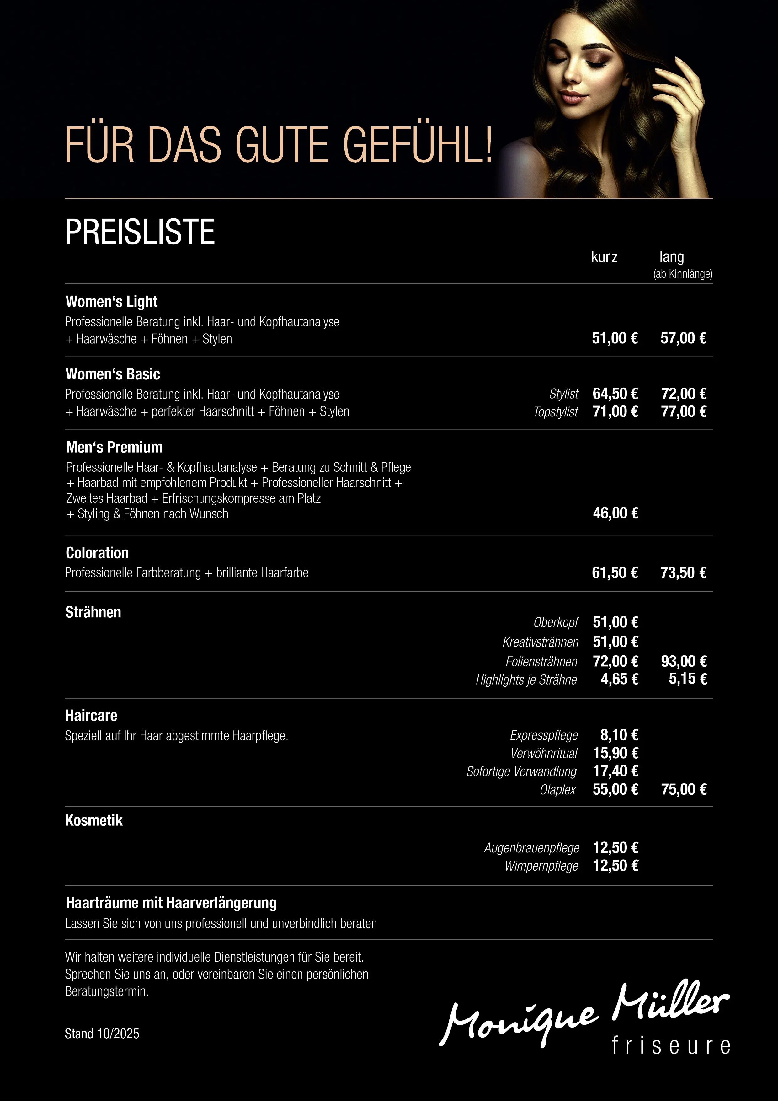 Preisliste